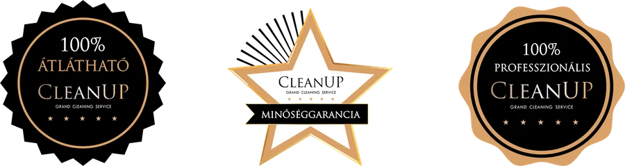 Clean Up garanciapecsétek